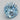 1.01ct Round Lab Grown Diamond (Colour Fancy Vivid Blue, Clarity VVS1, Cut ID, IGI Certified)