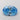 2.02ct Oval Lab Grown Diamond (Colour Fancy Vivid Blue, Clarity SI1, IGI Certified)