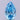 4.51ct Pear Lab Grown Diamond (Colour Fancy Vivid Blue, Clarity VVS2, IGI Certified)