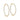 1 Inch 4 Prong Round Hoop