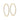 1.2 Inch 2 Prong Round Hoop-open Back