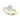 3 Stone Ring Emerald Center Taper Baquette Sides